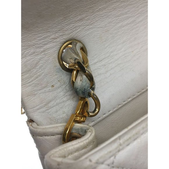 Chanel Leather Matelasse Lamb Chain Shoulder Bag - Picture 6 of 7